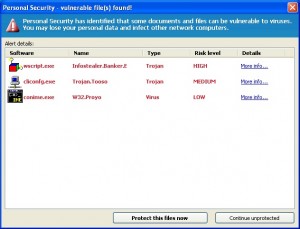 Personal Security Rogue AntiVirus