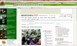 Picture of St Patrick's Day 2010 Themed Browser